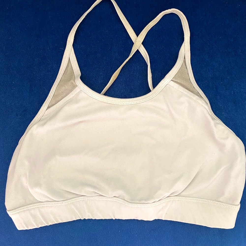 White Alo Bra